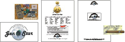 GenStar cigar store system and literature samples